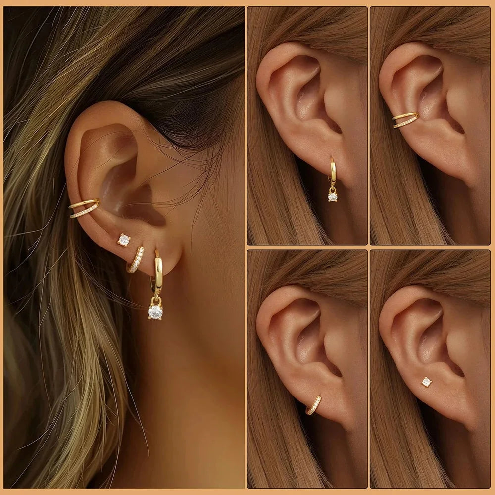 AMIRA™ | Set de Boucles d’Oreilles