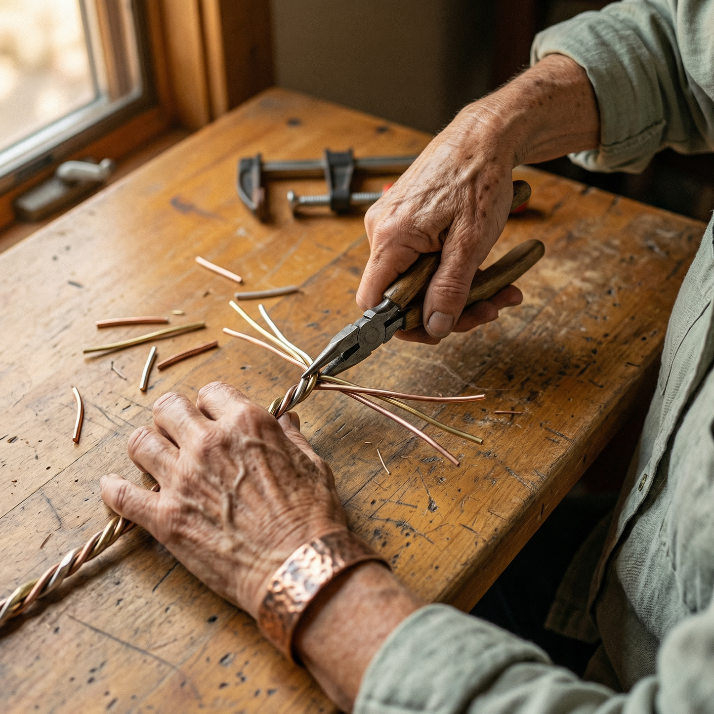 Bracelet en cuivre Marguax