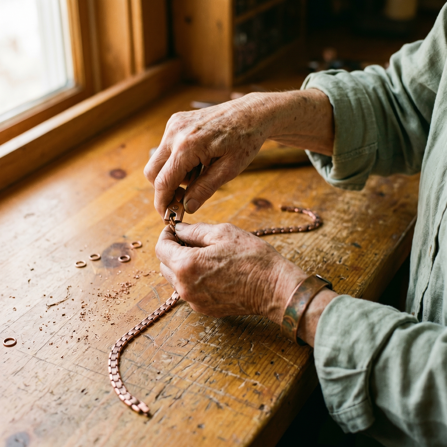 Collier en cuivre Marguax's Haze