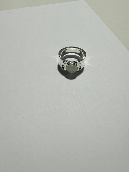 Bague Boho Ornée d’une Pierre de Lune