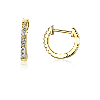 CRYSTAL™ | Boucles d’Oreilles Clous avec Zircon