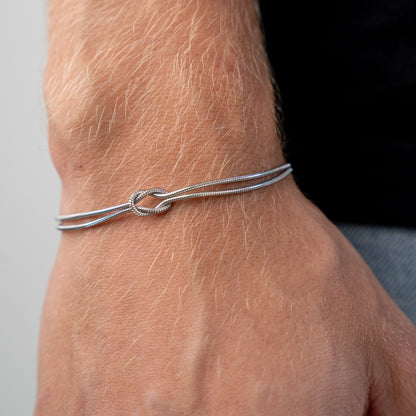 Bracelet infini 1+1