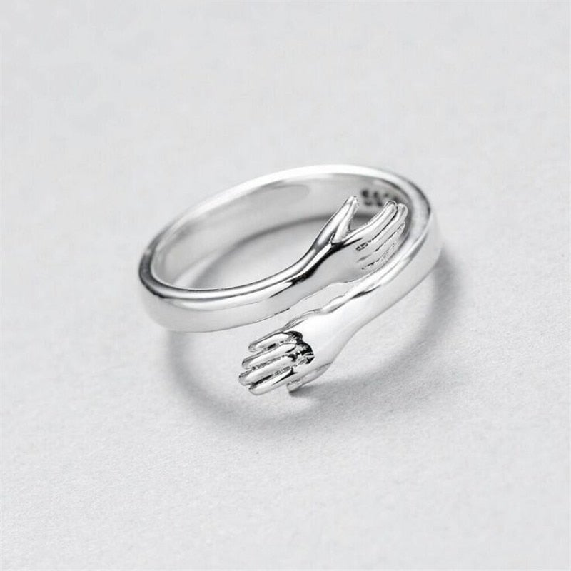 Anneau d'accolade réglable en argent