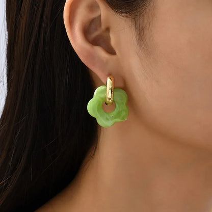 ZARA™ | Boucles d’Oreilles Fleur Tendance