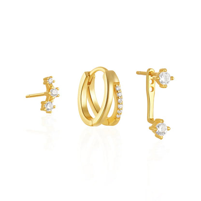 ELYSIA™ | Set de Boucles d’Oreilles