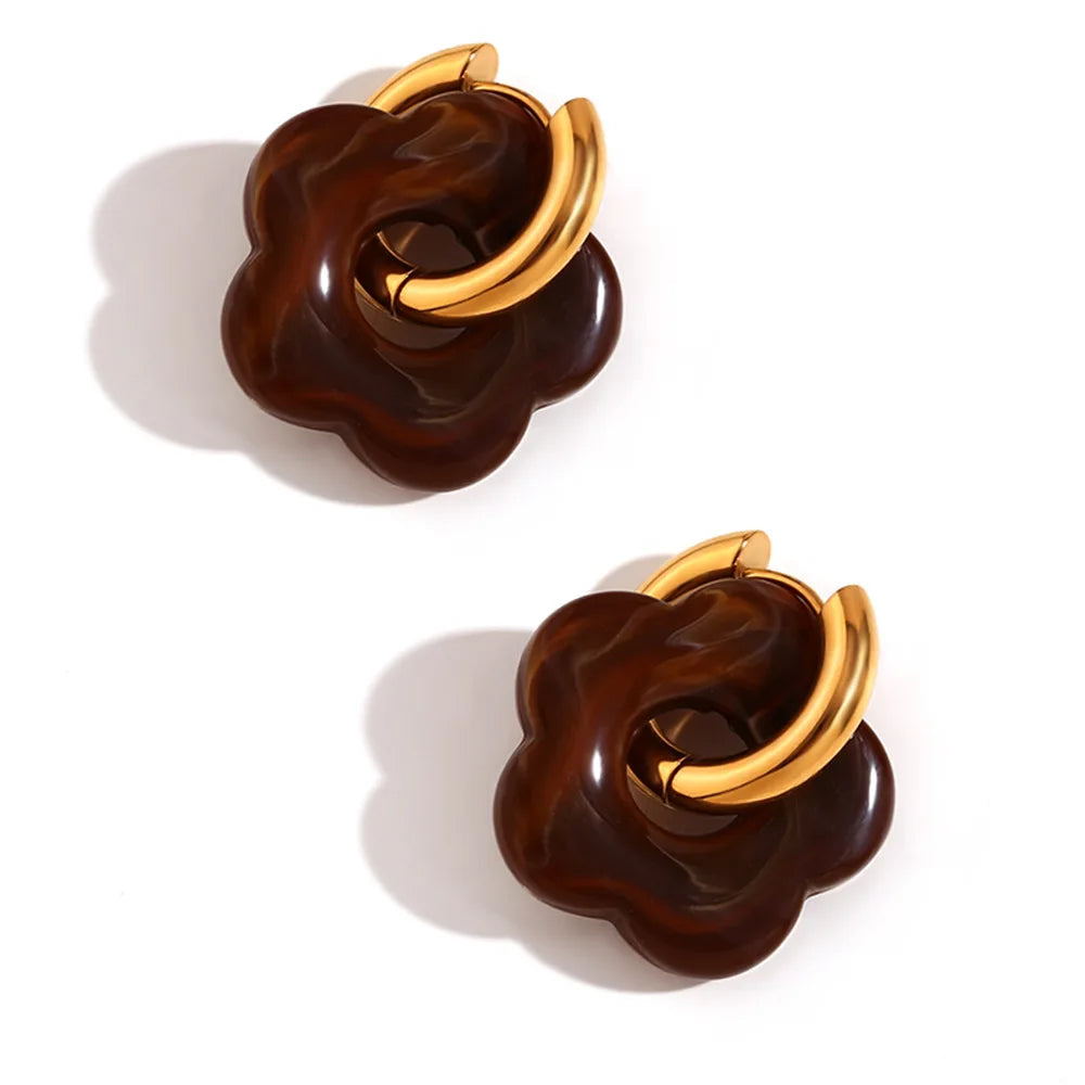 ZARA™ | Boucles d’Oreilles Fleur Tendance