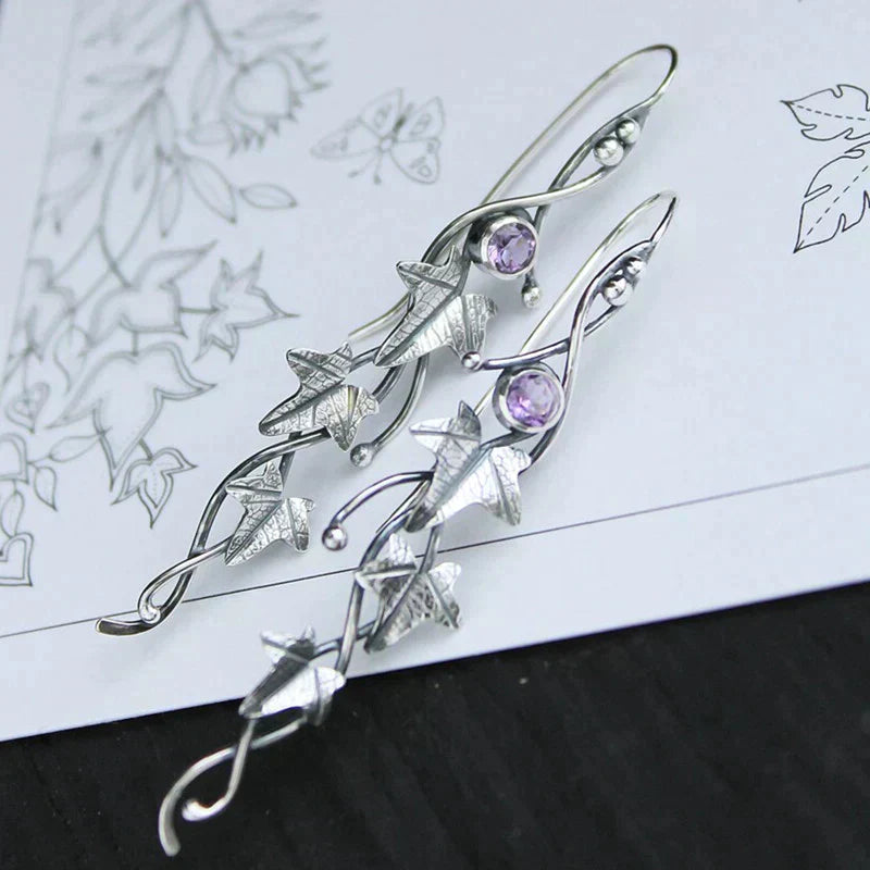 Boucles d’Oreilles Raffinées Vintage Motif Elfe