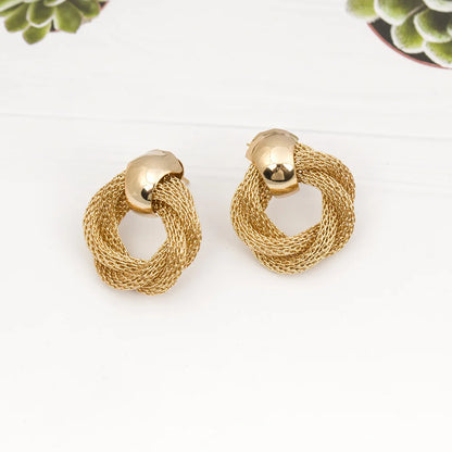 LUNA™ | Boucles d’Oreilles Twist