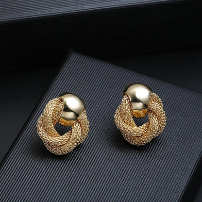 LUNA™ | Boucles d’Oreilles Twist