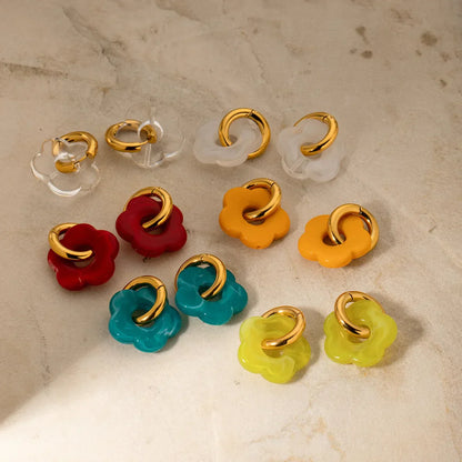 ZARA™ | Boucles d’Oreilles Fleur Tendance