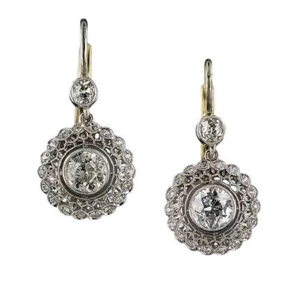 Camille™ | Boucles d’oreilles vintage en cristal