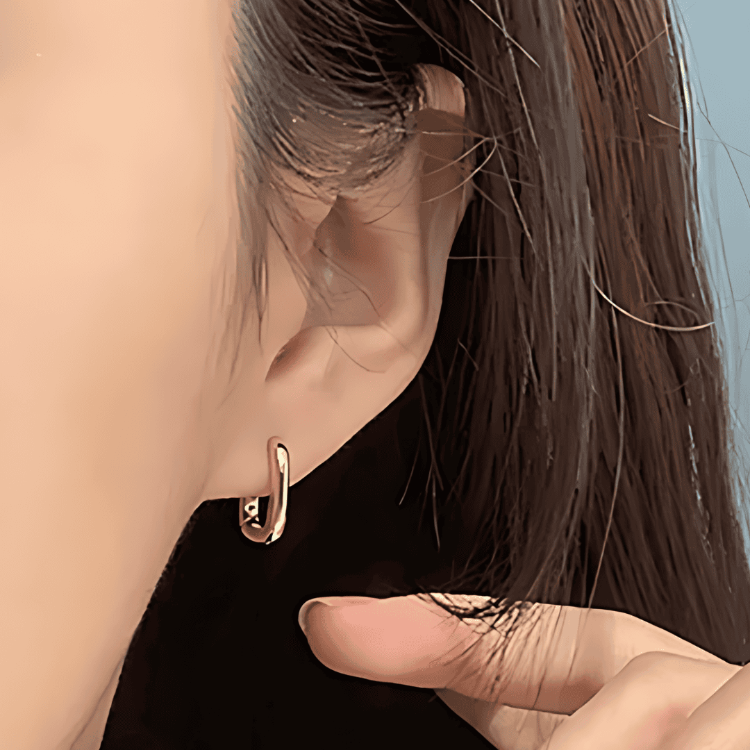 SELENE™ | Boucles d’Oreilles Forme U