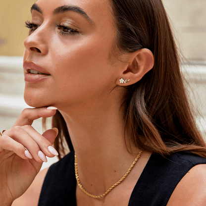 Vanity™ | Boucles d’oreilles Crystal White Blossom