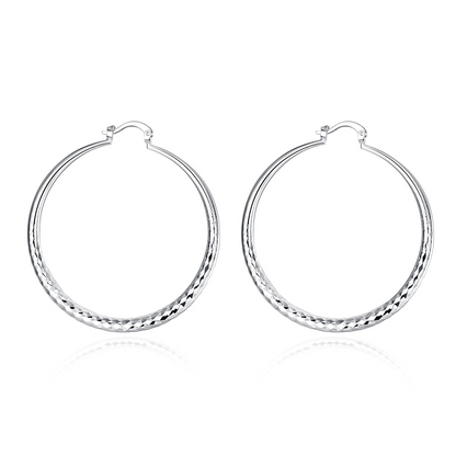 Boucles d'oreilles en argent
