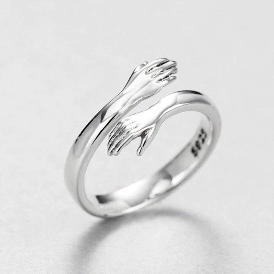 Anneau d'accolade réglable en argent