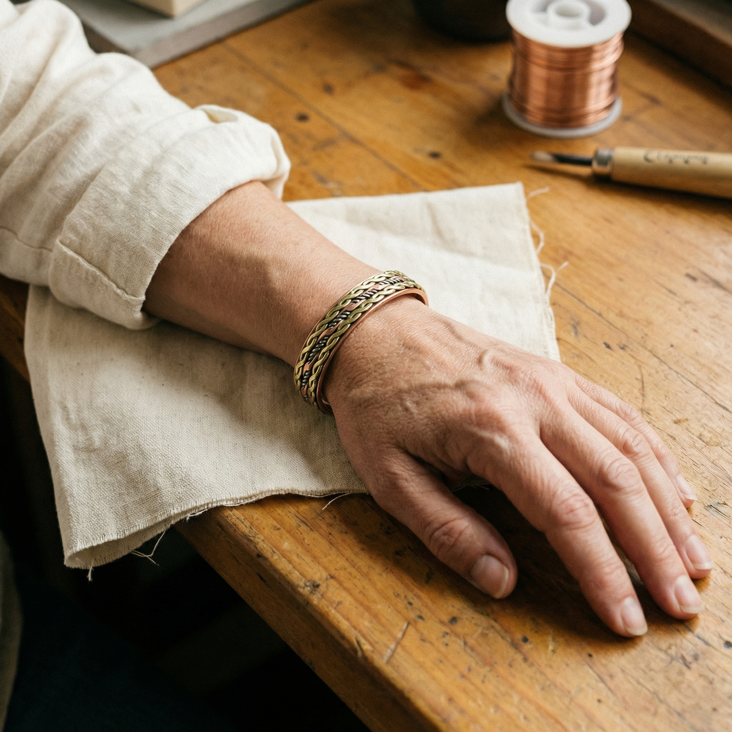 Bracelet en cuivre Marguax