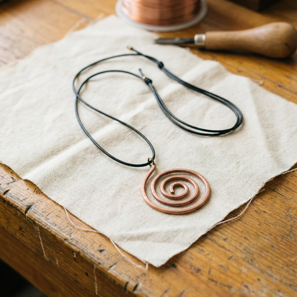 Collier en cuivre de Marguax's Mesa