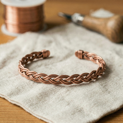 Bracelet de cheville en cuivre Marguax