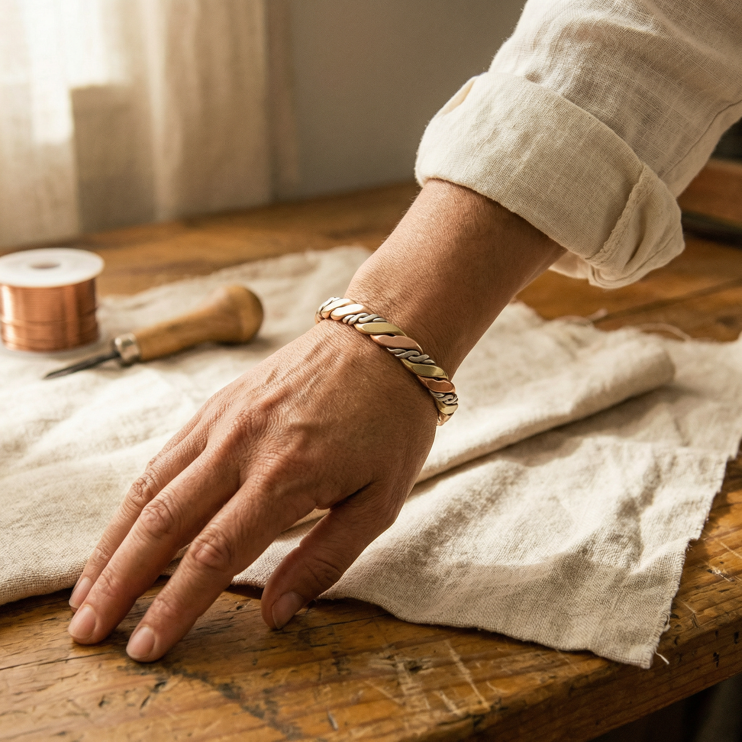 Bracelet en cuivre Marguax