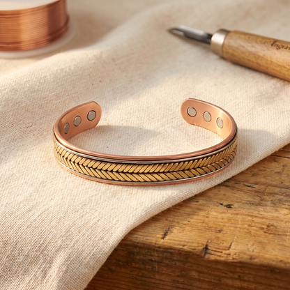 Bracelet en cuivre de la collection Marguax