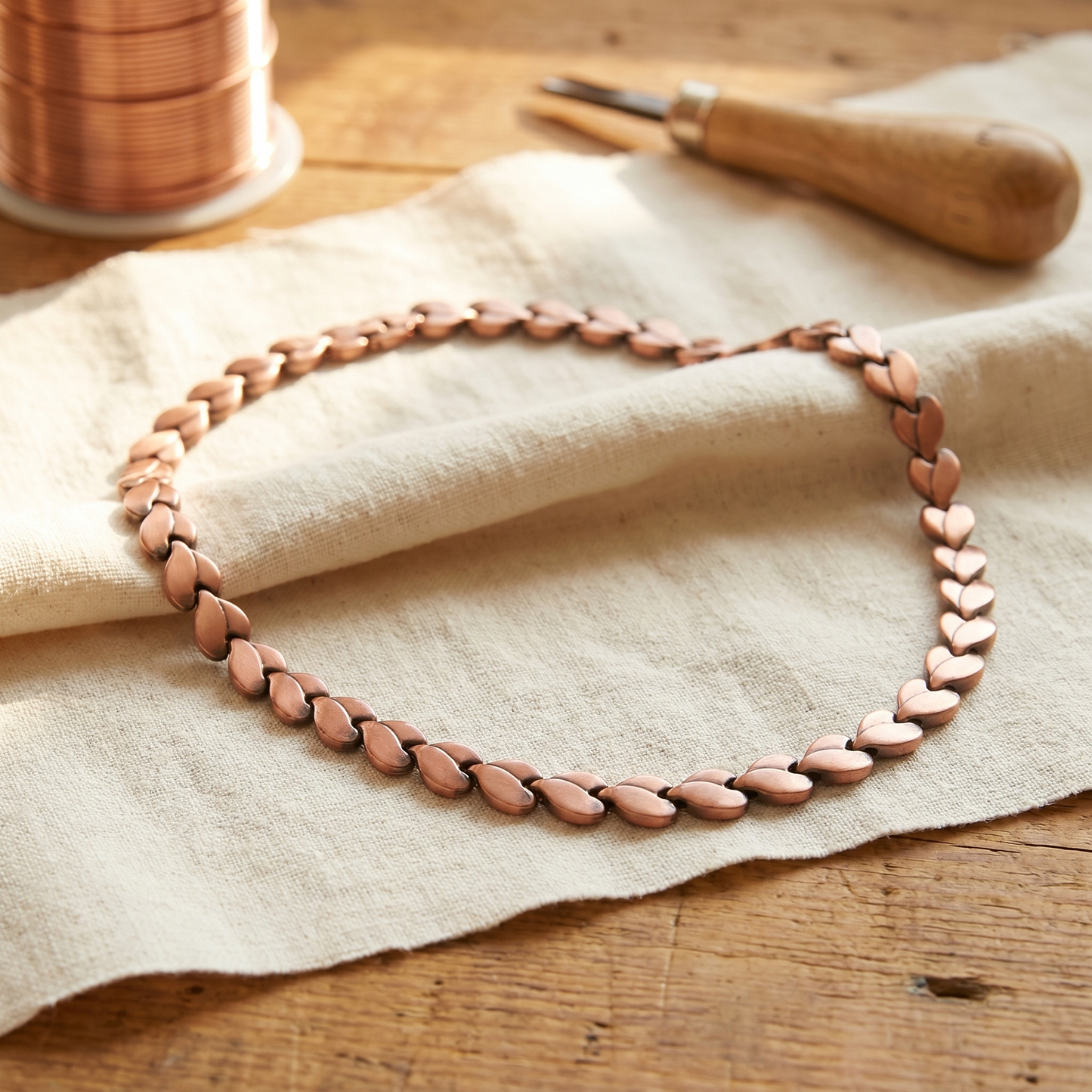 Collier en cuivre Marguax