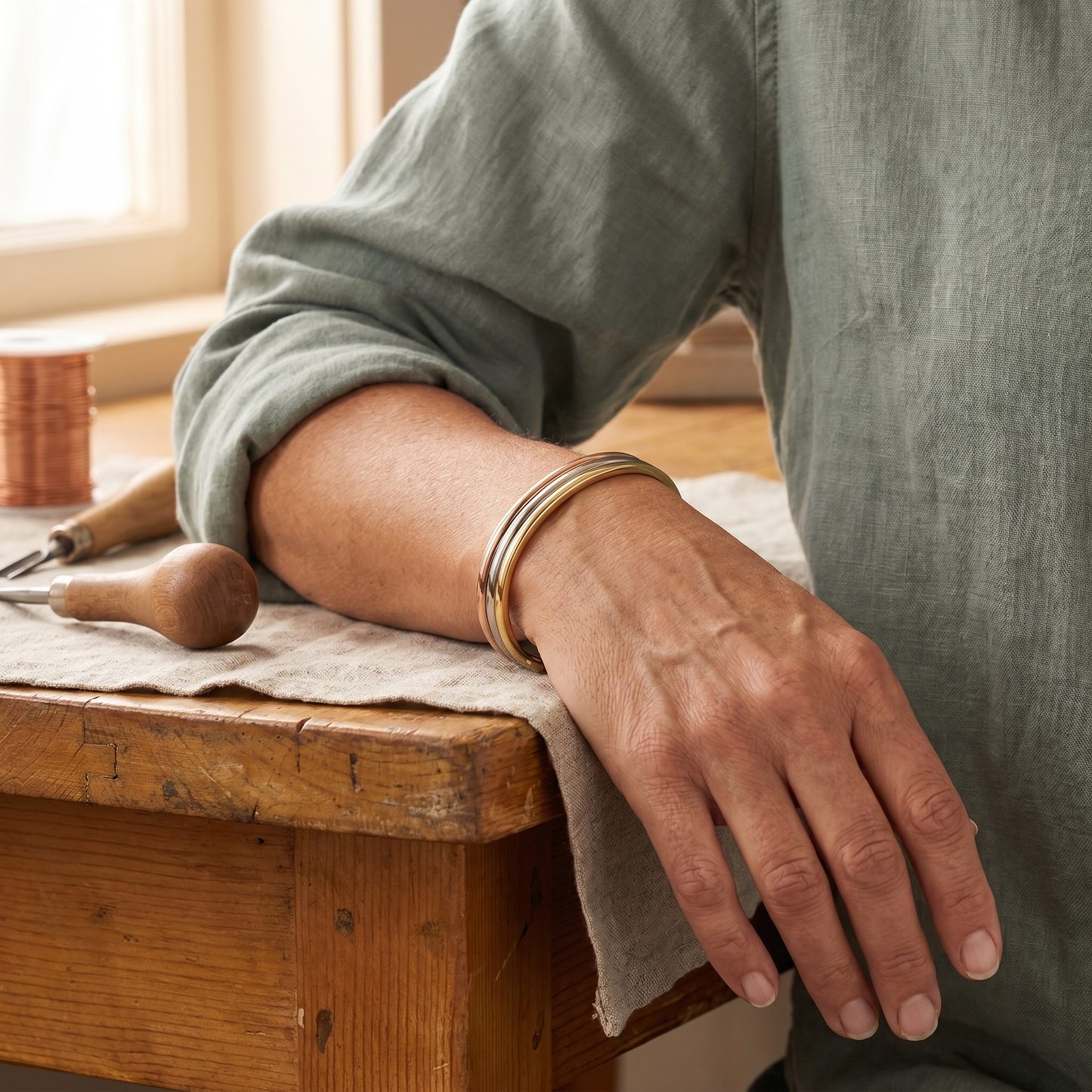 Bracelet en cuivre Marguax's Fell