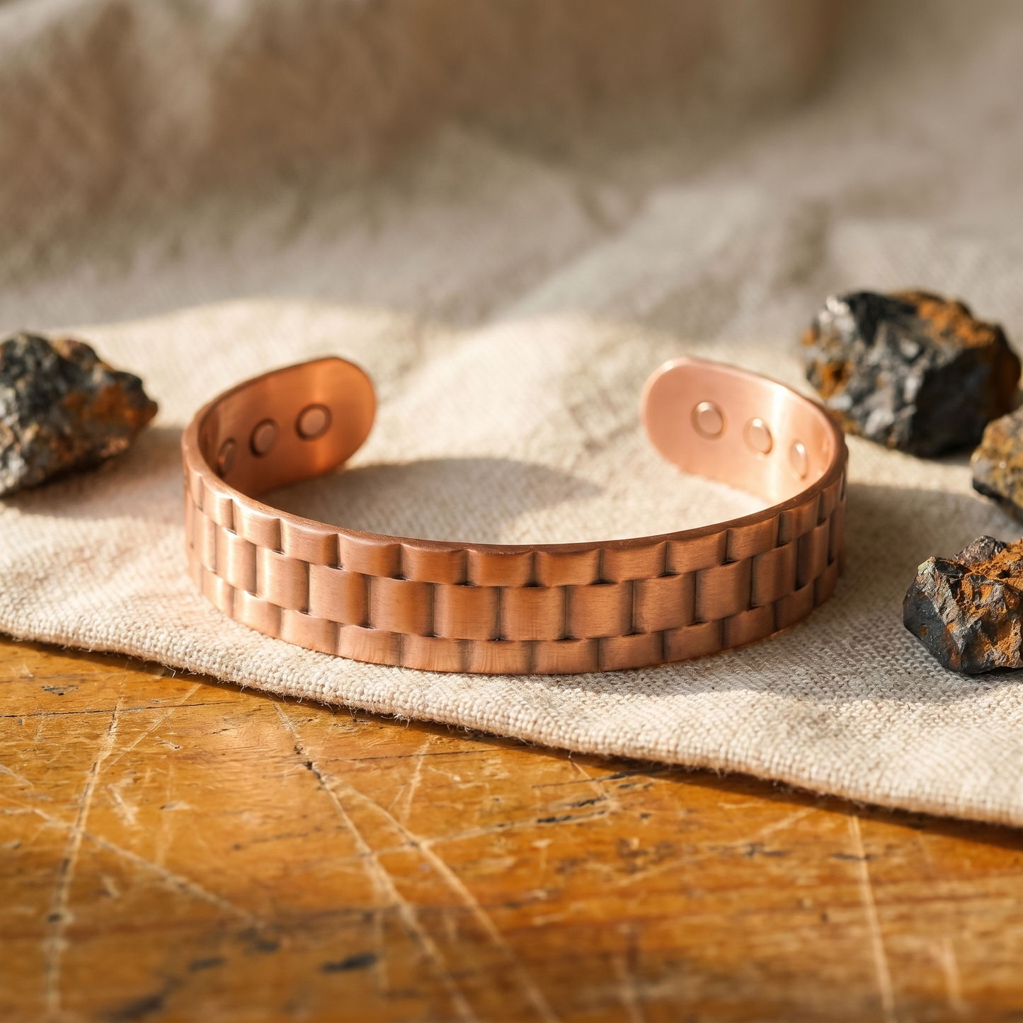 Bracelet en cuivre pour hommes par Marguax