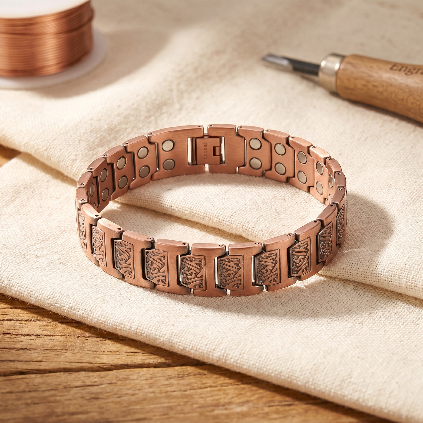 Bracelet en cuivre pour hommes par Marguax's Glen