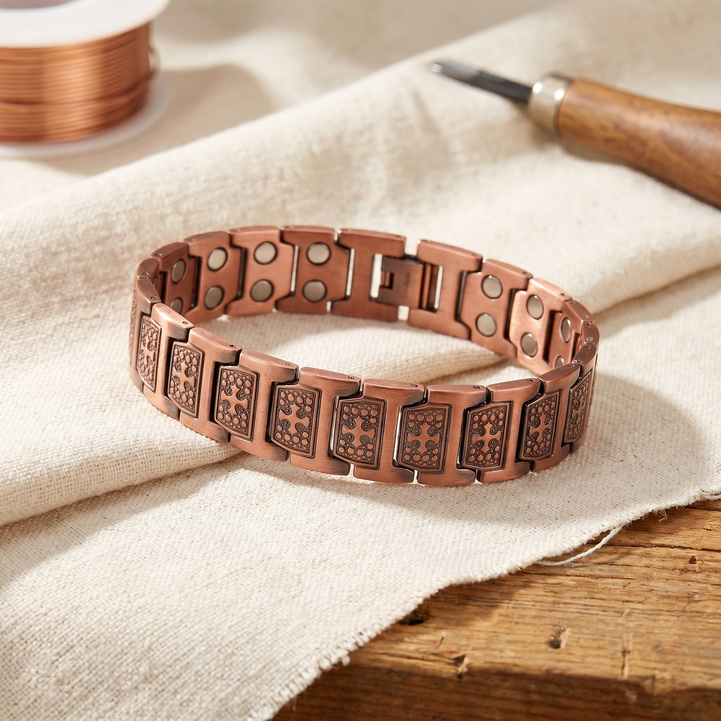 Bracelet en cuivre pour homme par Marguax's Gale