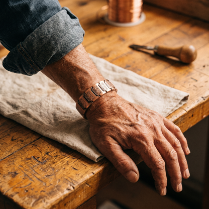 Bracelet en cuivre pour hommes par Marguax's Glen