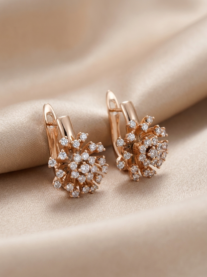 Mandala™ | Boucles d’oreilles vintage en cristal 6