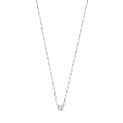 Collier avec Pierre de Moisanite Cléa | Or