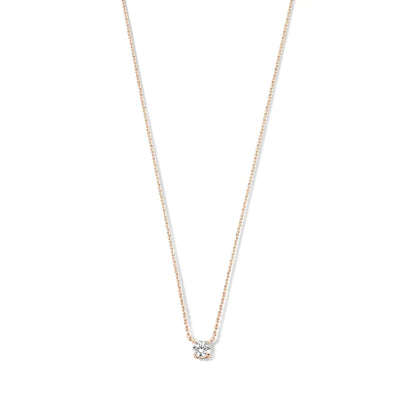 Collier avec Pierre de Moisanite Cléa | Or