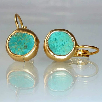 Thalia™ | Boucles d’oreilles en pierre turquoise