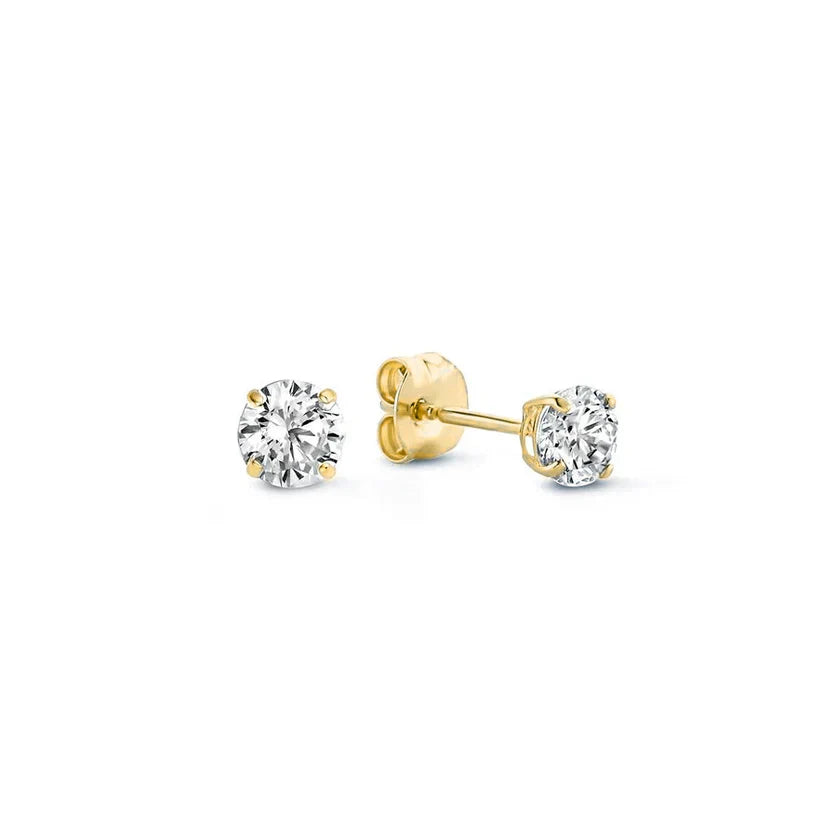 Boucles d'oreilles avec Pierre Larmes de Lune | Or