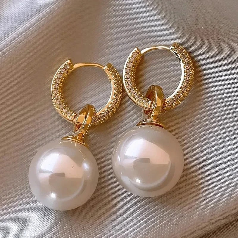 Créoles Élégantes en Perles