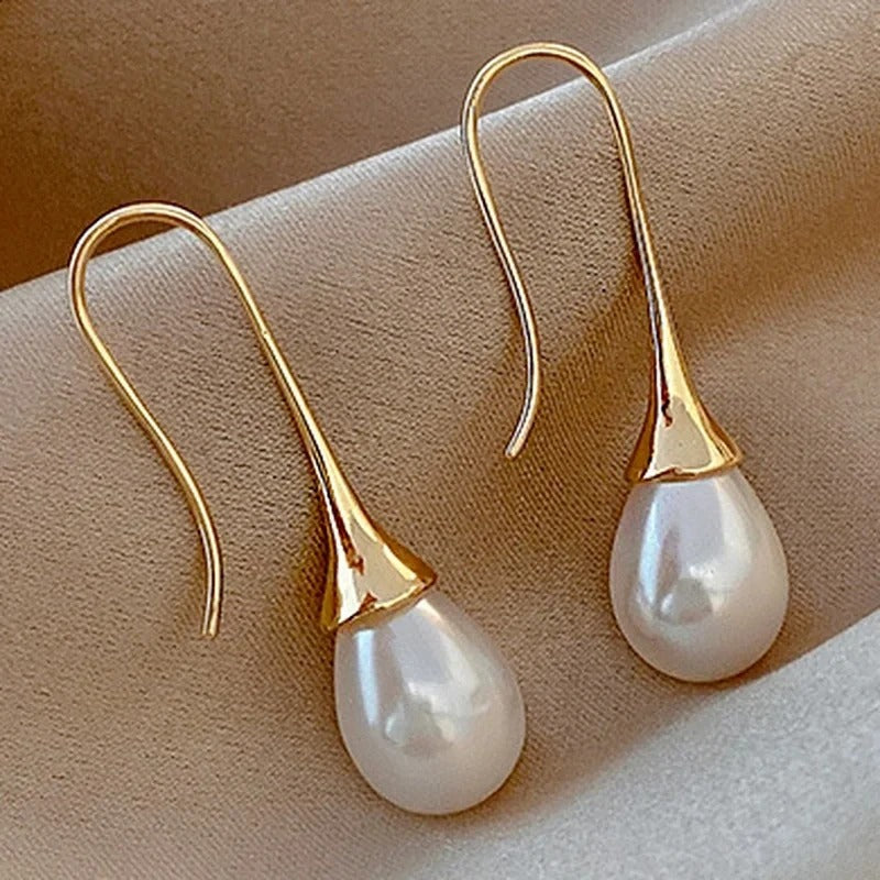 Créoles en perles classiques Helena