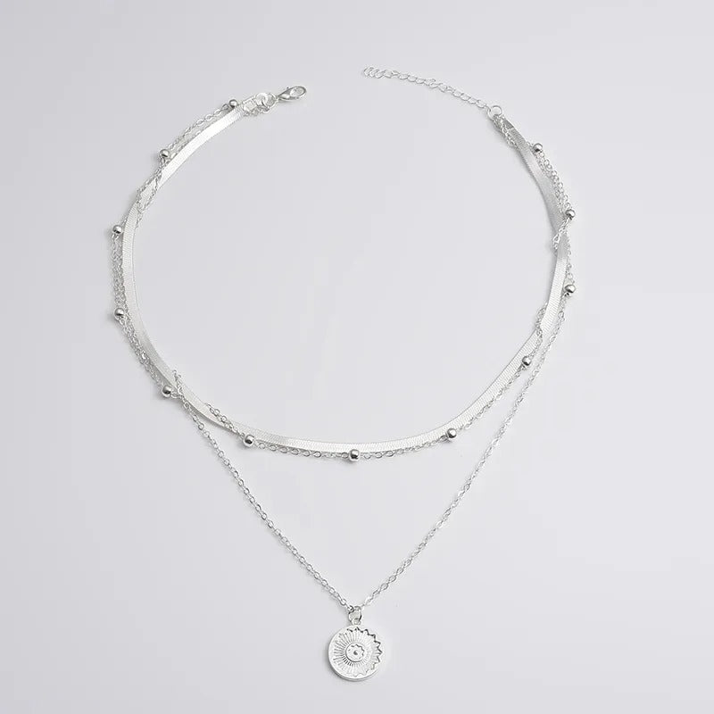 Collier triple en argent 925