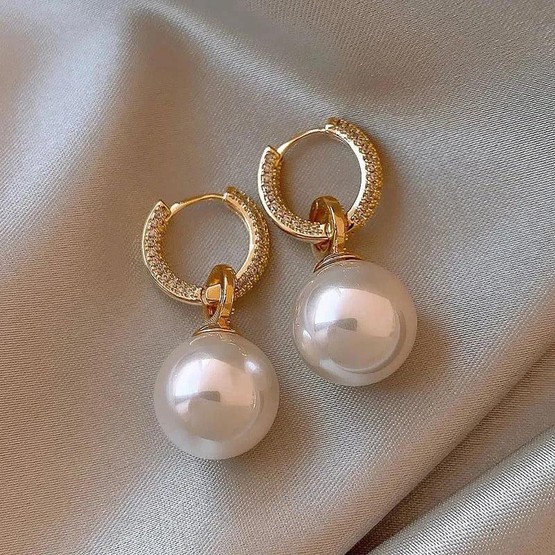 Créoles Élégantes en Perles