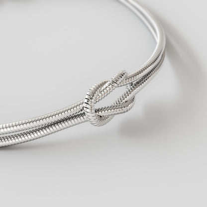 Bracelet infini 1+1