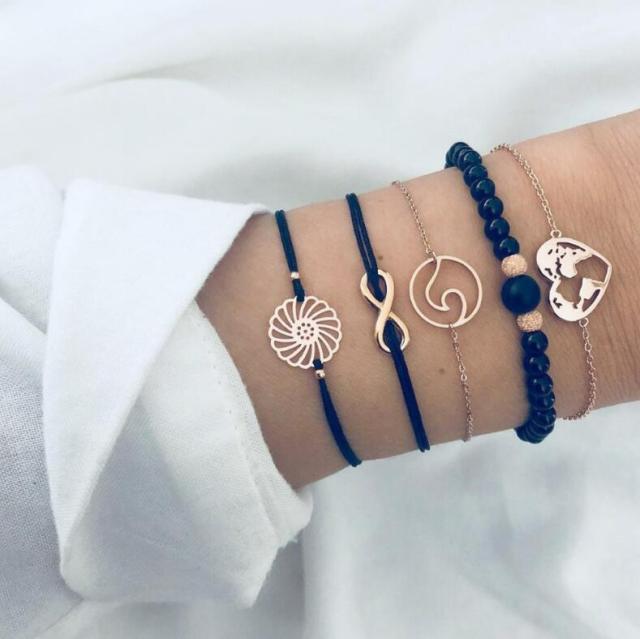 Ensemble Exclusif de 5 Bracelets Premium