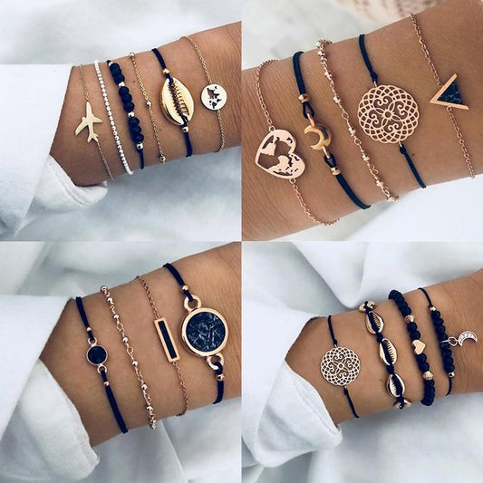 Ensemble Exclusif de 5 Bracelets Premium