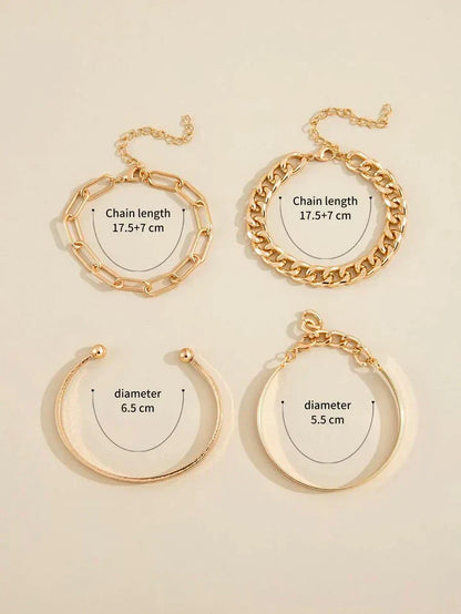 Set de Bracelets Elan Mercer | Or