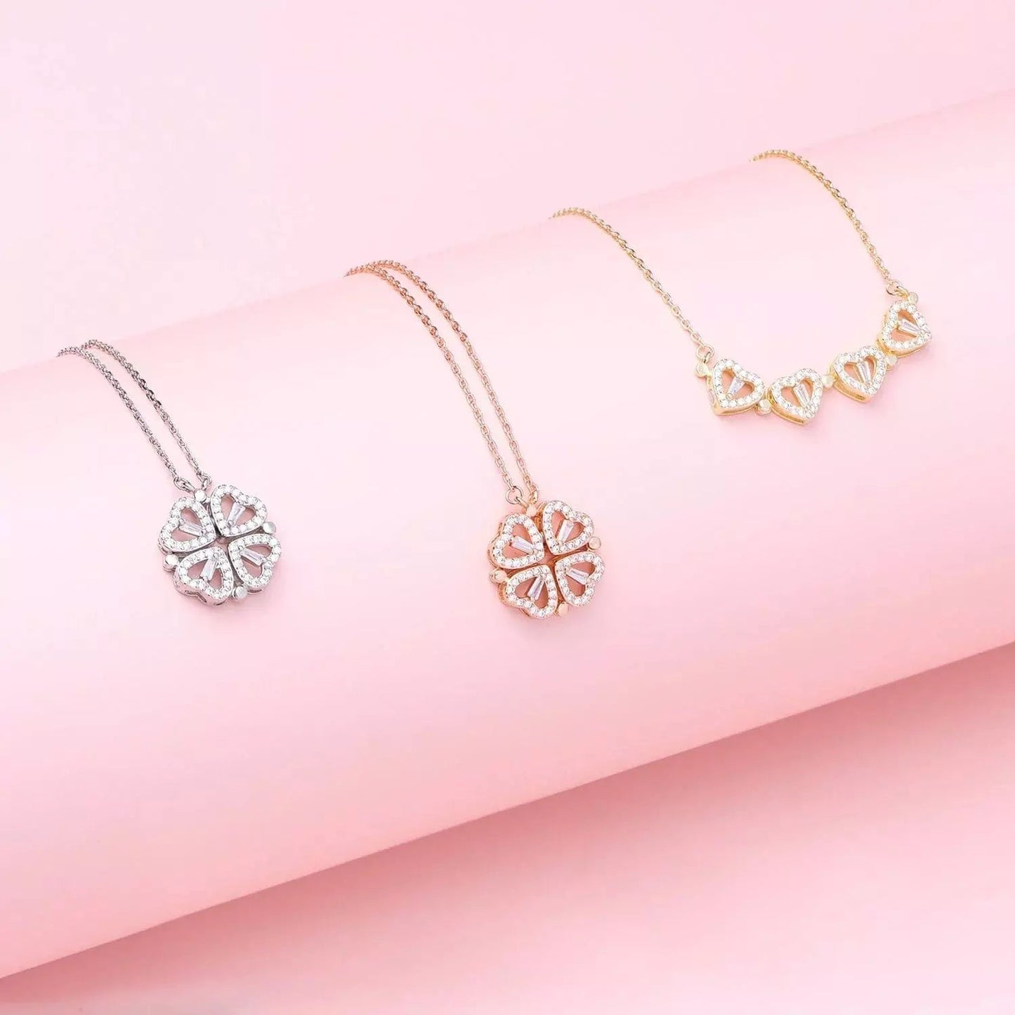 Collier Cœur Porte-Bonheur
